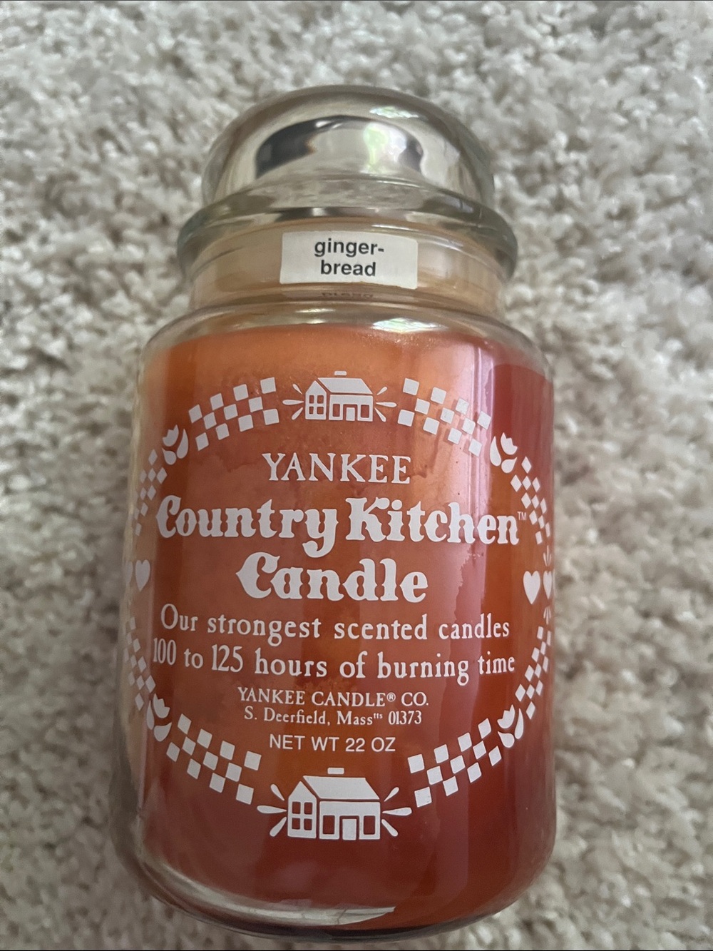 Yankee Country Kitchen Candle - Gingerbread -
